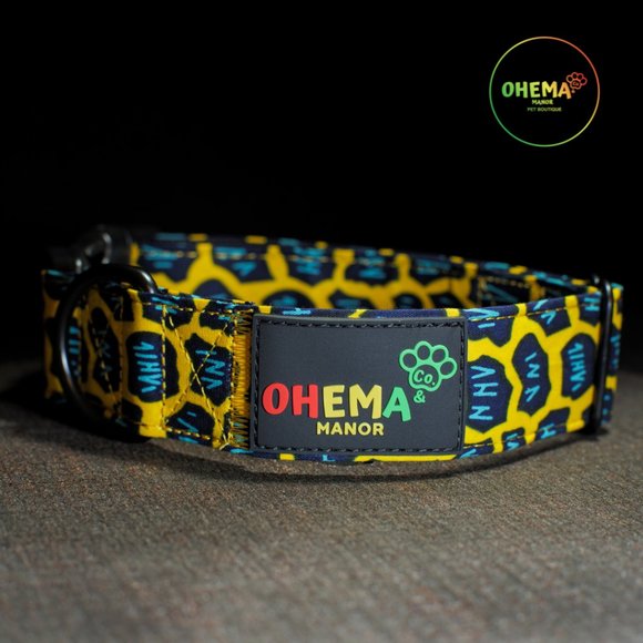 Yaa (African Print) Dog Collars - Picture 5 of 7